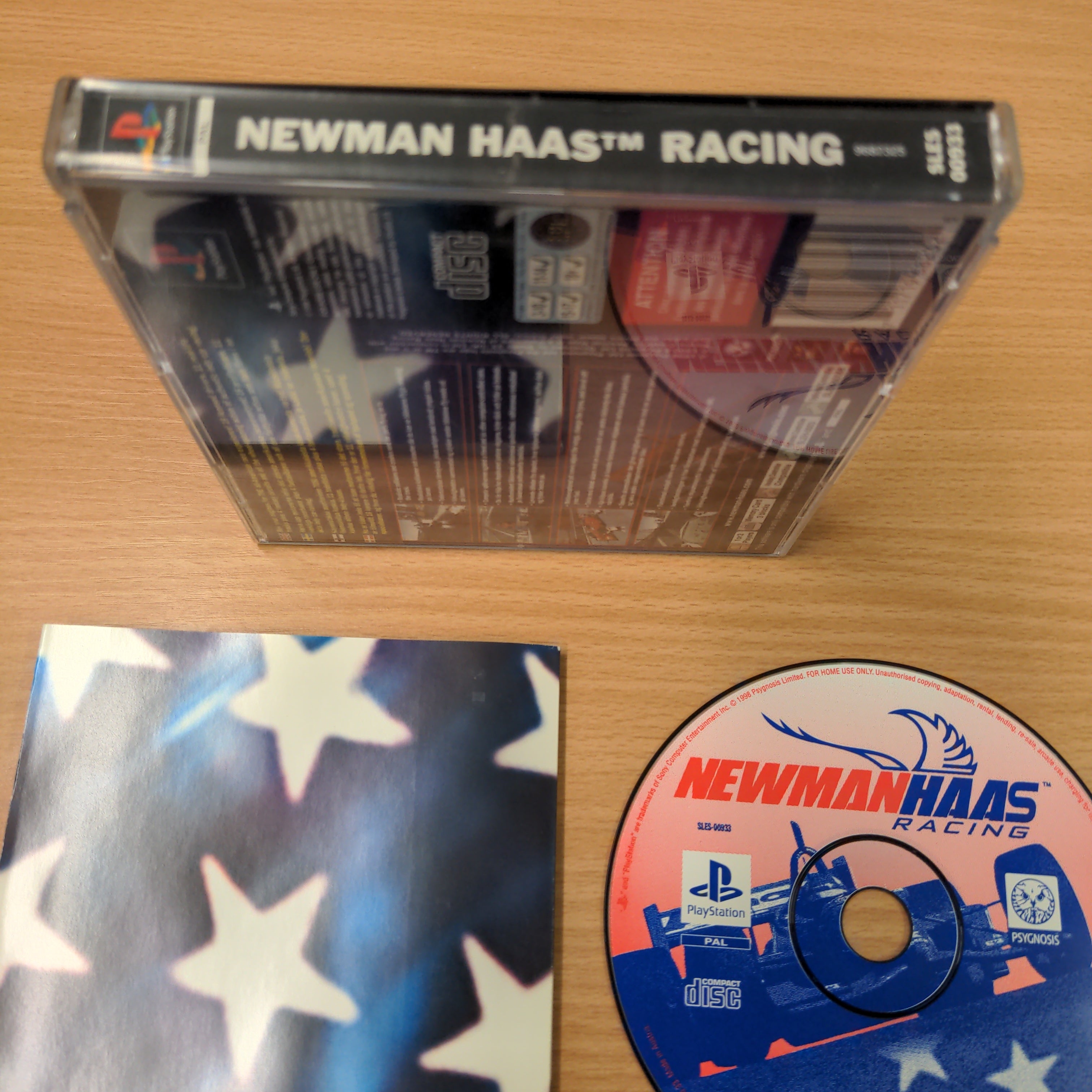 Newman Haas Racing Sony PS1 game Newman Haas Racing Sony PS1 game
